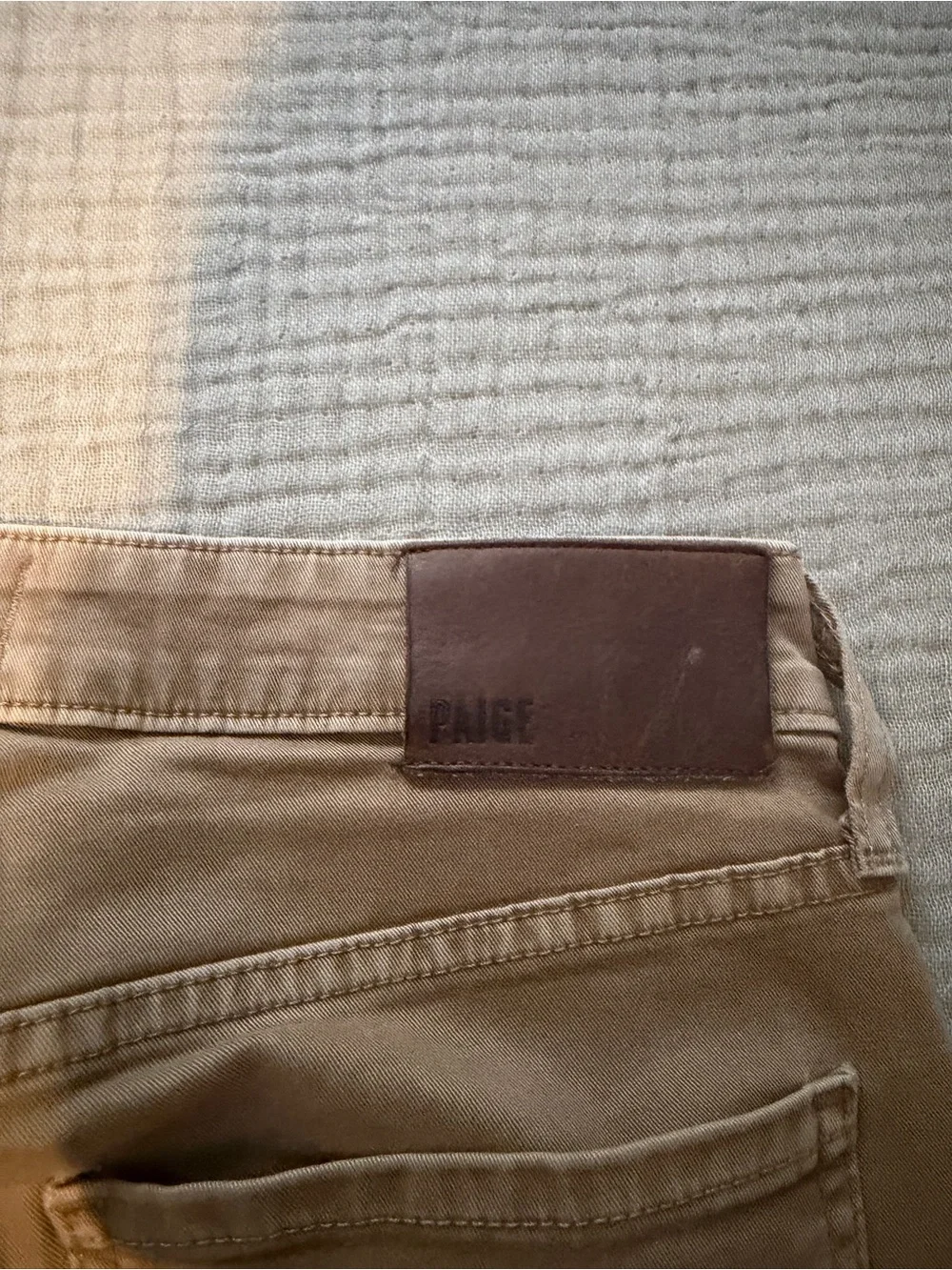 PAIGE hemmed size